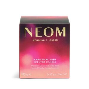 neom christmas candle 6.5oz